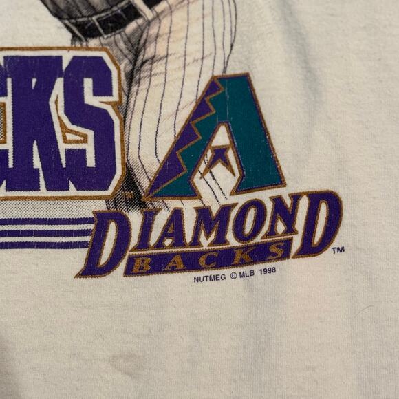 1998 Nutmeg Arizona Diamondbacks Home Run Graphic Tee - Picture 3 of 8